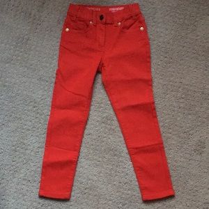 Crewcuts candy apple red ‘Runaround’ Jeans